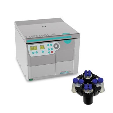 Hermle Z327 Centrifuge Tissue Culture Bundle w/ Swing Out Rotor for 15ml and 50ml Tubes-cover