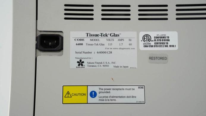 Sakura Tissue-Tek Glas 6400 Automated Coverslipper-cover