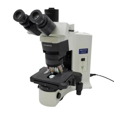 Olympus BX45 Trinocular Microscope with Fluorite Objectives for Pathology and Mohs Applications-cover