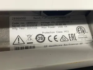GE Healthcare ReadyToProcess Wave 25 Single-Use Rocking Bioreactor System, 4 of 4
