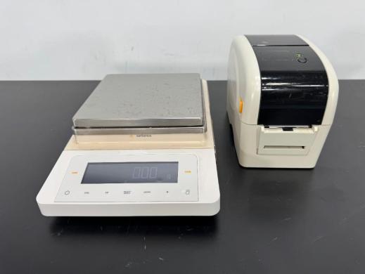 Sartorius MSE Digital Analytical Balance with Integrated Thermal Printer-cover