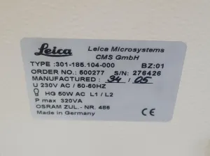 Leica Leitz Microscope Light Source Power Supply, 3 of 4