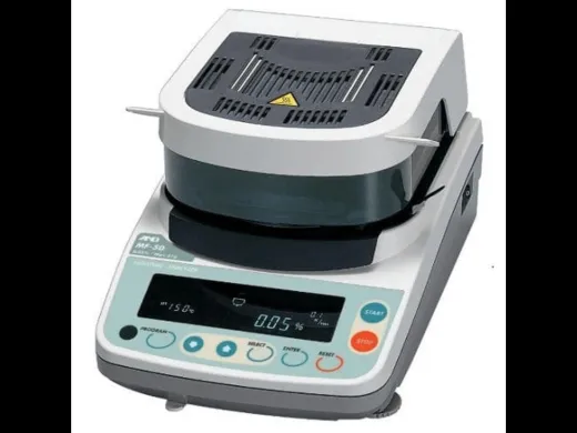 A&D MF-50 Series Halogen Moisture Balance with Secondary Radiation Assist