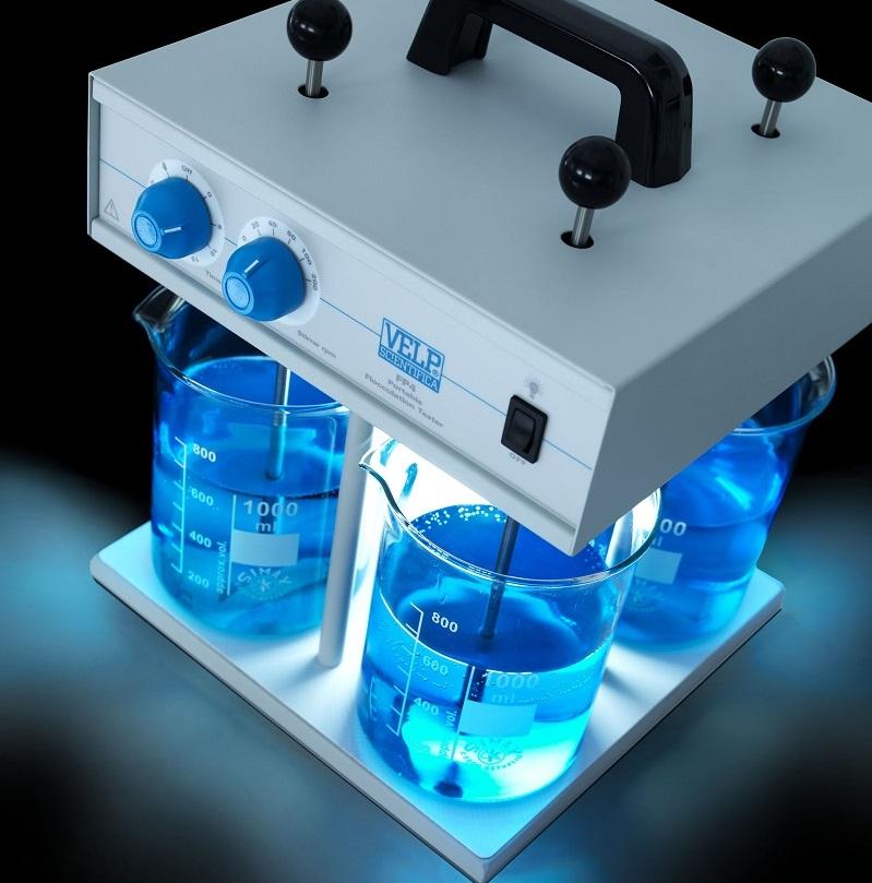 VELP FP4 Portable Jar Tester for On-site Flocculation Testing