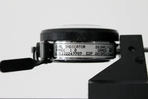 CDI Chicago Dial Indicator Base Stand 6066-1S with 6x6 Granite Base and Steel Stem, 5 of 8