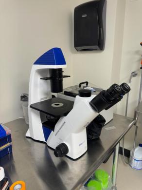 Fisherbrand Inverted Trinocular Microscope Model 03000013 with LED Illumination-cover