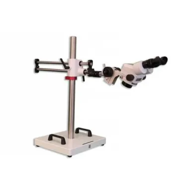 Meiji EMZ-5 Zoom Stereo Microscope with BAS-3 Heavy Duty Boom Stand