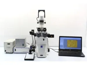 Zeiss AXIO Observer Z1 Inverted Fluorescence Motorized Microscope with Automated XY Stage and Multi-Channel Fluorescence, 2 of 19