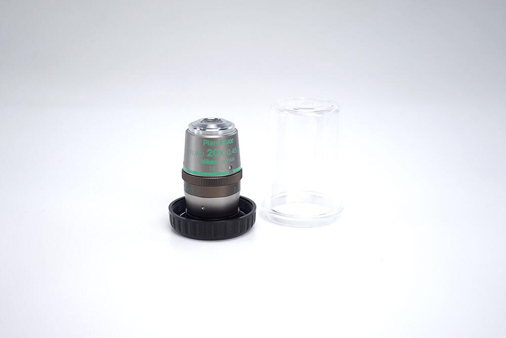 Nikon Plan Fluor ELWD 20X/0.45 DIC L Ph1 DM WD 7.4 Objective Lens