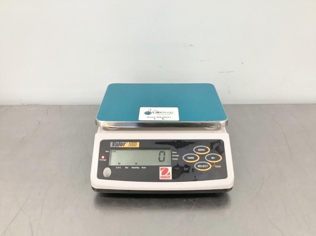 Ohaus V11P6 Valor 1000 Benchtop Digital Laboratory Scale with Stainless Steel Platform