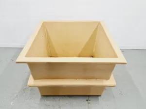 Large Beige Cubic Fibreglass Tank 605L for Laboratory Liquid Storage, 5 of 11