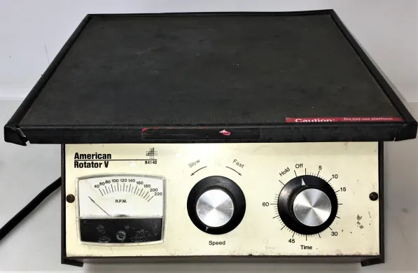 American Dade Rotator V R4140 Variable Speed Orbital Shaker with 12" x 12" Platform