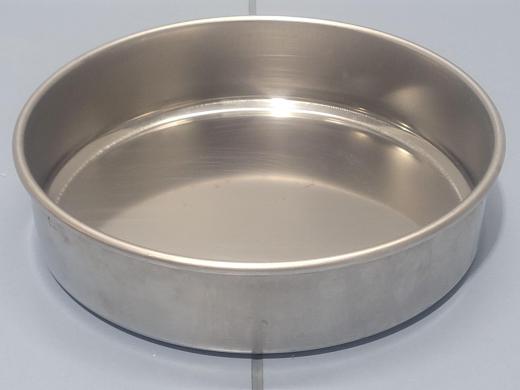 Collection bottom for sieve diameter 200 mm Height 50 mm SAULAS-cover