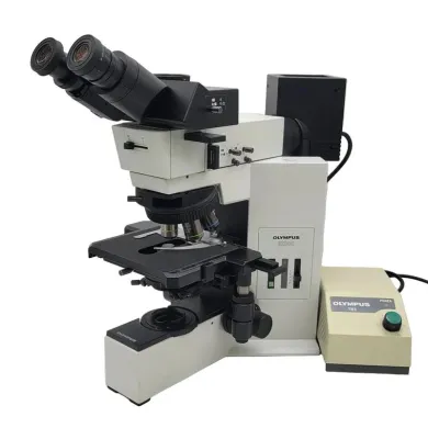Olympus BX40 Upright Trinocular Microscope with Reflected & Transmitted Illumination