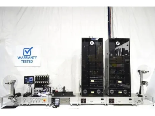 BioDot RR120 Modular Web Handling System with BioJet/AirJet Dispensing & Inline Vision