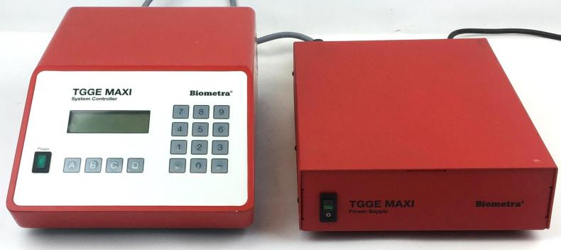 Biometra TGGE MAXI Temperature Gradient Electrophoresis Control and Power Supply-cover