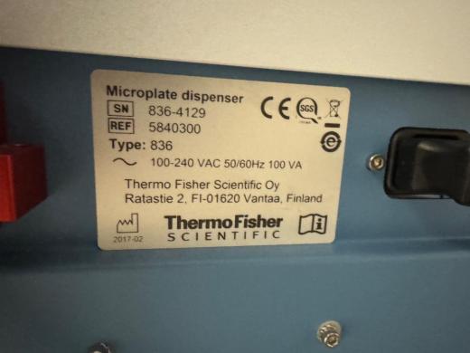 Thermo Fisher MultiDrop Combi Model 836 Microplate Reagent Dispenser-cover