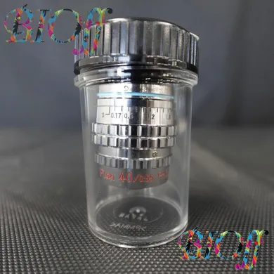 Nikon Plan 40x 0.55 Ph3DL 160 0-2.5 ELWD Microscope Objective