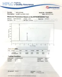 Phenomenex Luna NH2 Amino Phase LC Column 25 cm × 2 mm × 5 µm, 8 of 10