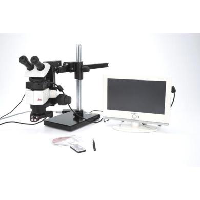 Leica M80 Stereo Microscope + IC80 HD Camera + LED 3000 RL + Stand-cover