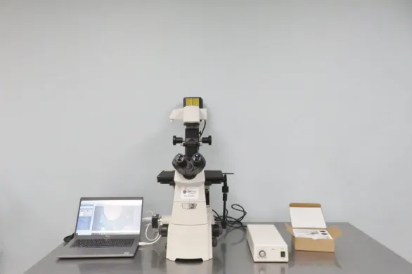 Nikon Eclipse Ti-S Motorized Inverted Fluorescence Microscope with Digital Imaging