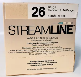 Menlo Care StreamLine Urinary Catheters, Box of 25, 11 of 12
