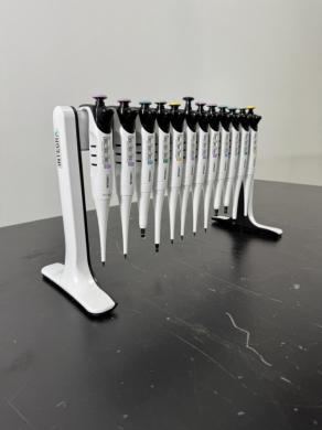 Integra Single Channel Pipettes w/ Stand - Quantity 12-cover