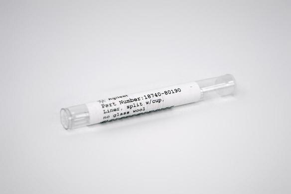 Agilent 18740-80190 Split Straight GC Inlet Liner with Cup for Manual Injections-cover