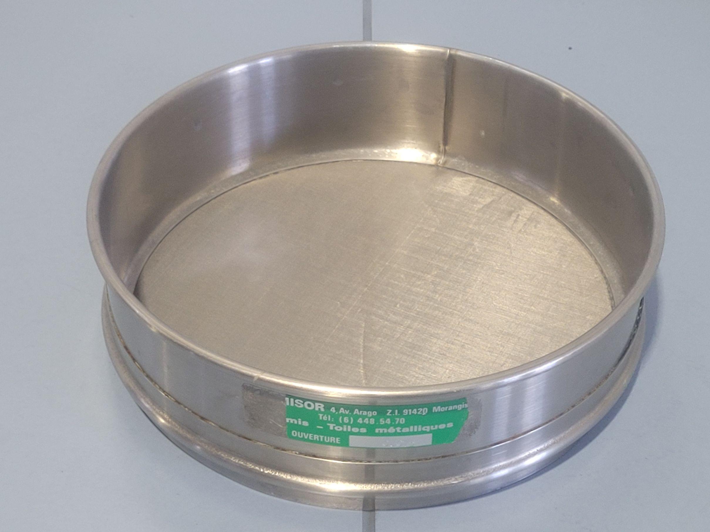 RETSCH Stainless Steel Test Sieve 200x50mm with 75 µm Mesh Aperture