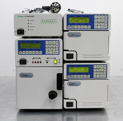 Jasco HPLC System High Performance Liquid Chromatography with UV and RI Detectors 240V-cover