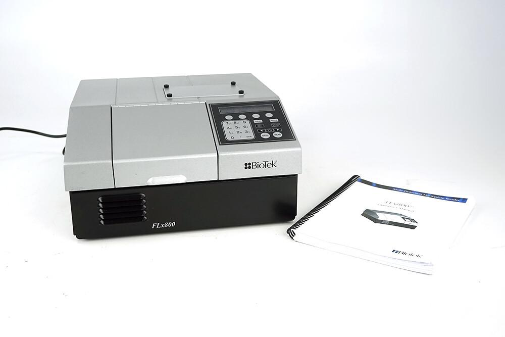 BioTek FLX800TB Top and Bottom Fluorescence Microplate Reader with Incubation