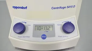 Eppendorf 5415D Microcentrifuge with Fixed-Angle Rotor, 13,200 rpm, 16,110 x g, 8 of 10