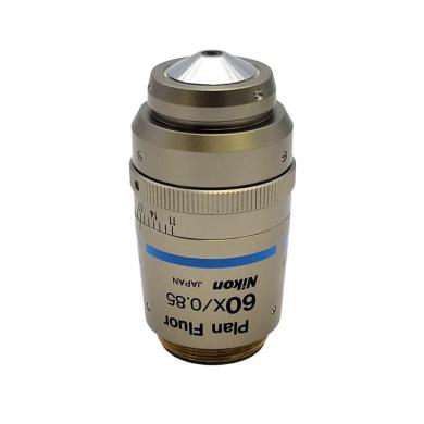 Nikon Plan Fluor 60x Microscope Objective ∞/0.11-0.23 NA WD 0.30-cover