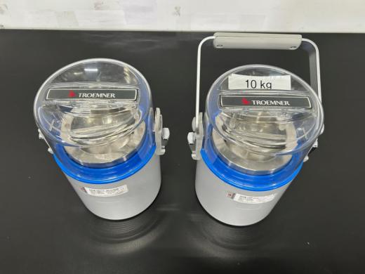 Troemner 10KG Calibration Weight Set with Protective Metal Cases-cover
