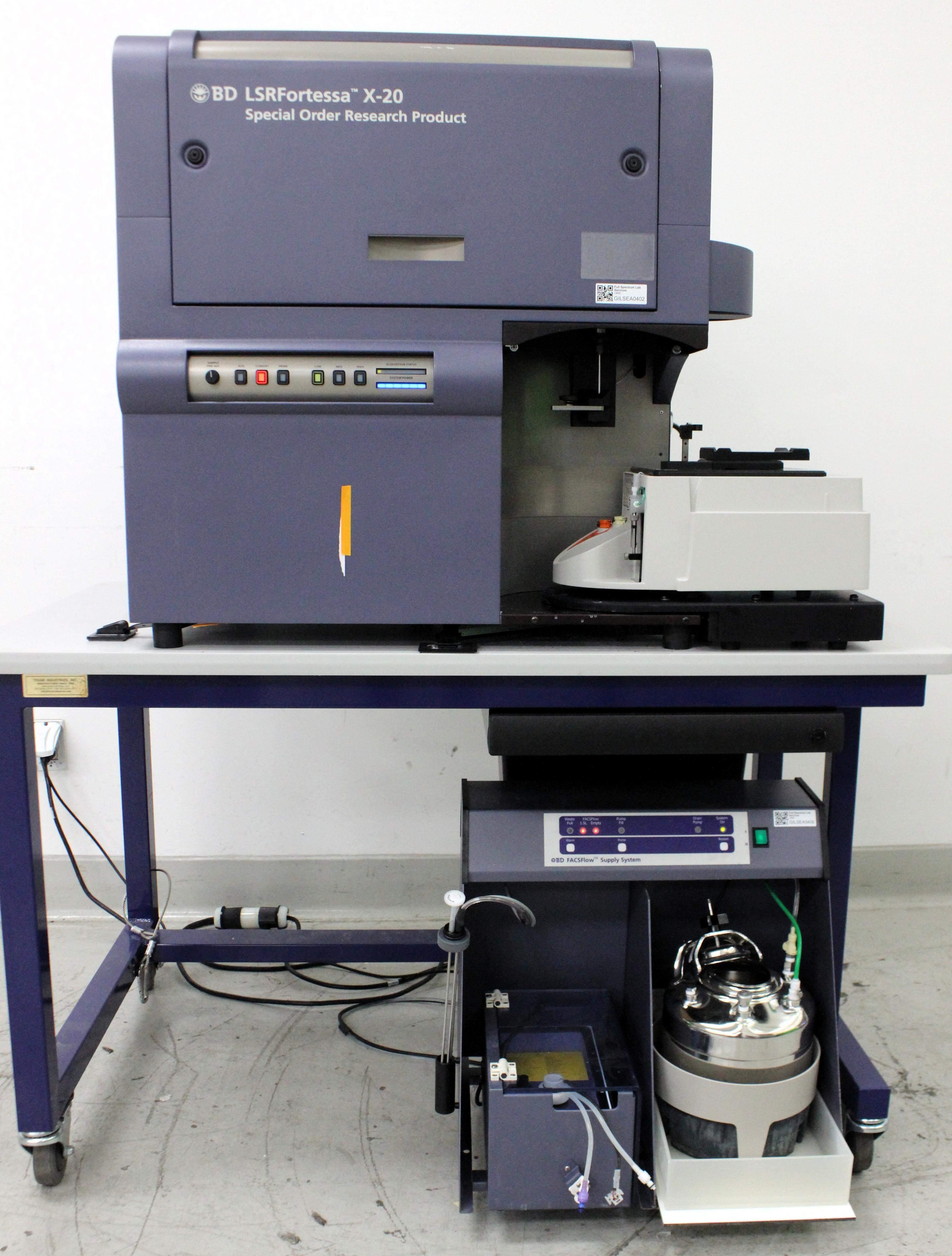BD Biosciences LSRFortessa X20 5-Laser Multicolor Flow Cytometer for Cell Analysis