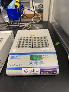 Denville IncuBlock Digital Heat Block for Microtube and Microplate Temperature Control-cover