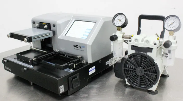 Agilent BioTek 405 TS Microplate Washer 96-Well with Touchscreen and Ultrasonic Manifold Cleaning