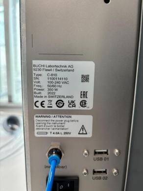 BUCHI Pure C-810 Flash Chromatography System with Touchscreen and Automated Solvent Control-cover