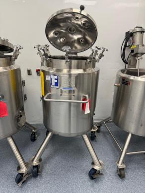 Feldmeier 250L Stainless Steel Jacketed WFI Storage Tank with 50 PSI Rating-cover