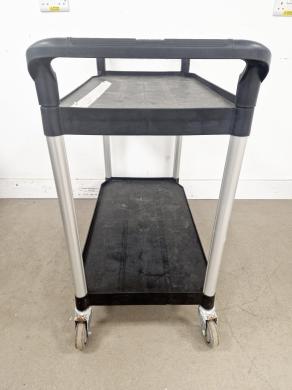 Black Two Tier Trolley L x 50 W x 110 H x 97 cm-cover