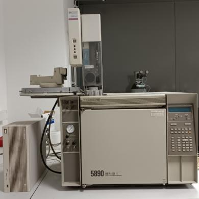 HP 5890 Series II GC with FID and Autosampler-cover