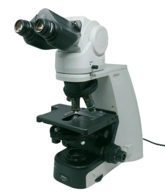 Nikon Eclipse Ci-L Compound Microscope with Phase Contrast and Ergonomic Head-cover