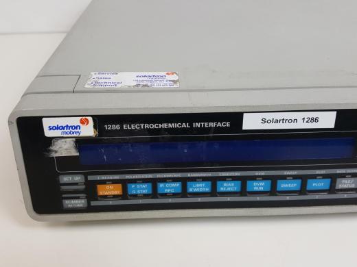 Solartron Mobrey 1286 Electrochemical Interface lab-cover