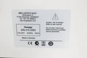 BMG LABTECH FLUOstar Omega Multi-Mode Microplate Reader, 11 of 12