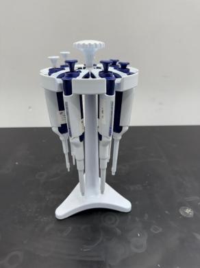 Rainin RFID-Capable Pipette Set with Stand – Electronic Volume Adjustable Pipettes for Precision Liquid Handling-cover