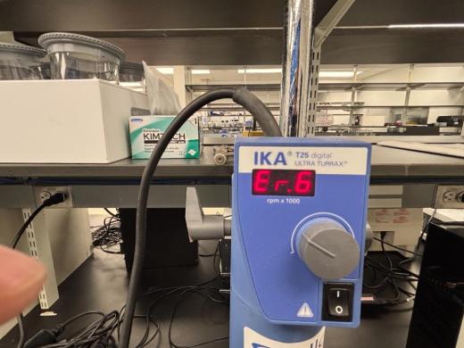 IKA Ultra-Turrax T 25 digital Mixer-cover