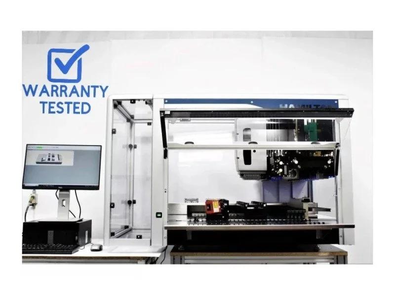 Hamilton MICROLAB STARlet Automated Liquid Handler with Span-8 and 96-Channel CO-RE Pipetting Head