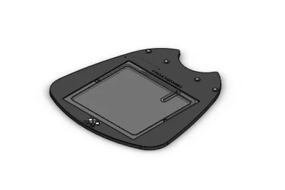 Okolab NIKON SMZSL ITO Glass Warming Plate for Nikon Stereo Microscopes