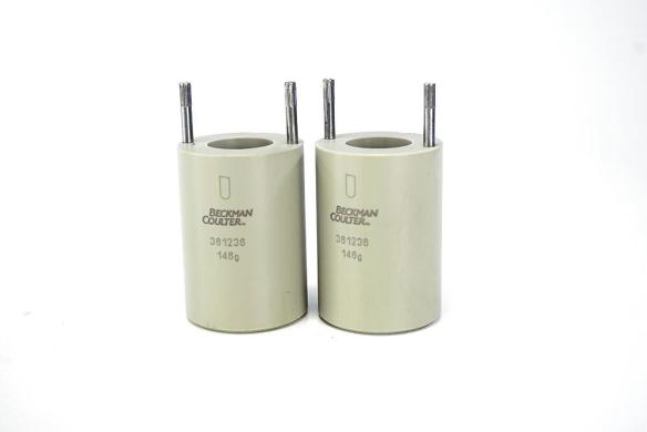 Beckman 361236 Round-Bottom Tube Adapter for 50 mL Tubes, 29 mm Diameter, Set of 2