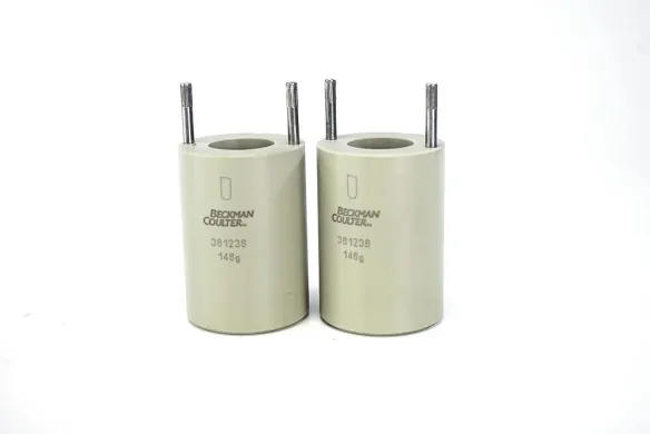 Beckman 361236 Round-Bottom Tube Adapter for 50 mL Tubes, 29 mm Diameter, Set of 2